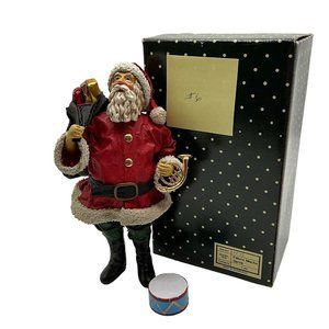 Kurt S. Adler Fabric Mache Santa with Bag of Toys, #6